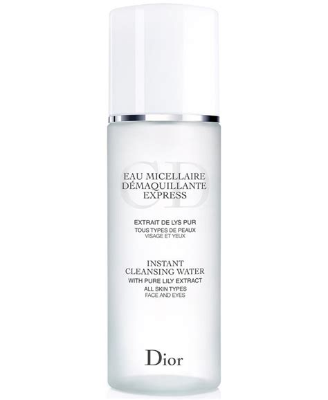 dior cleansing water